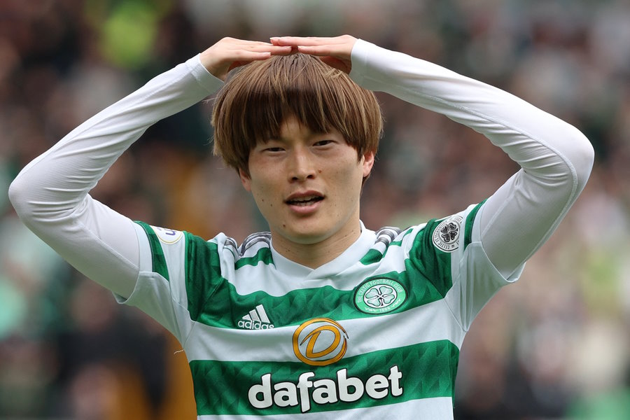【サッカー】待望のゴール！古橋亨梧の復活劇が始まる？セルティック指揮官の安堵の表情が話題に