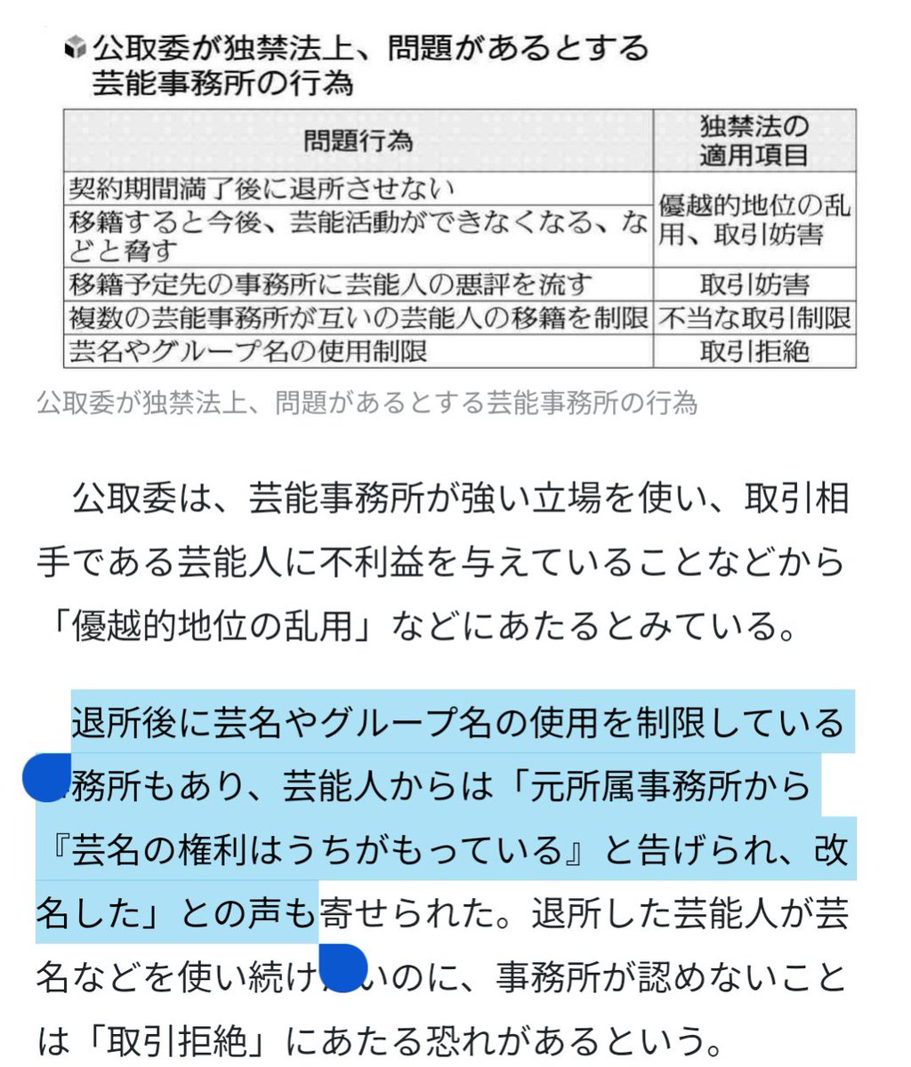 【芸能界】業界健全化への第一歩：公取委の報告書が示す芸能事務所の問題とは