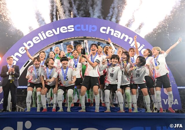 【サッカー】なでしこジャパン、米国との頂上決戦でシービリーブス杯初制覇！