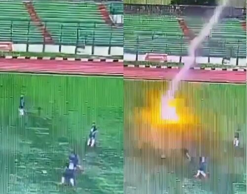【サッカー】海外で起こったサッカー場の惨事！落雷事故で選手が命を落とす