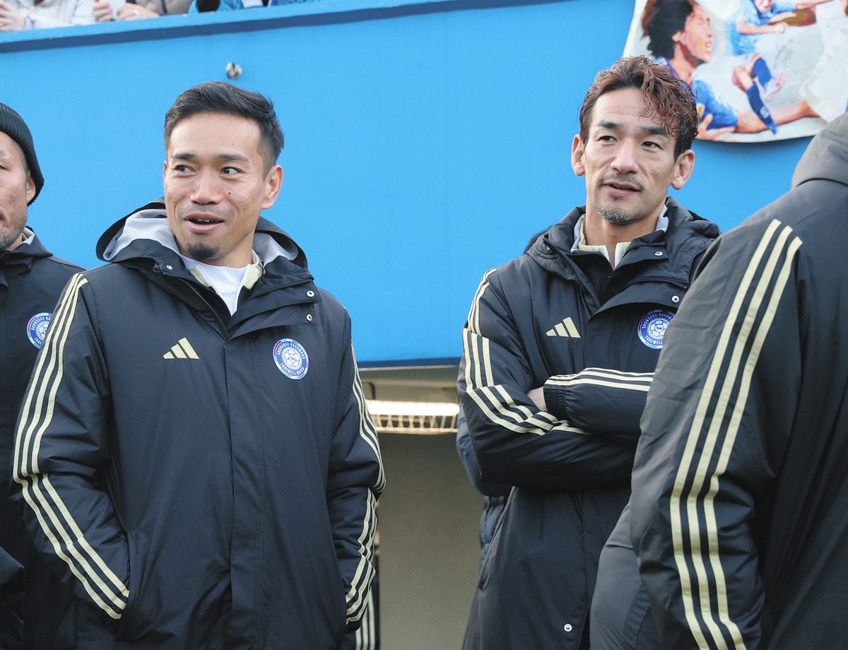 【サッカー】中村俊輔引退試合、中田英寿が出場せず。城彰二がその理由を明かす