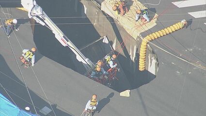 【災害】深さ10mの穴にトラックが落下！八潮市の道路陥没事件を追う