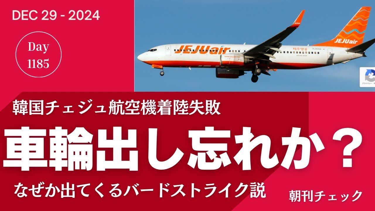 【179人の命】歴史に残る韓国の航空事故：チェジュ航空機の悲劇とその影響