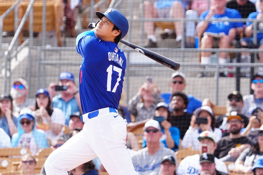 【野球】大谷翔平、待望の初本塁打！ドジャースデビュー戦で圧巻の一発