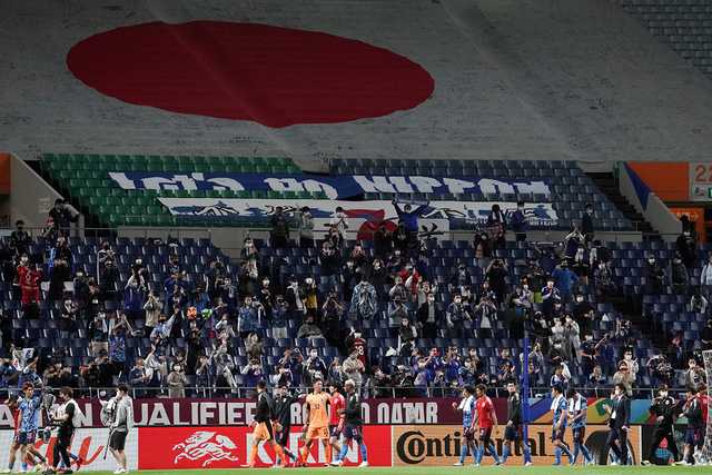 豪州戦で一部サポーターが禁止行為…JFAが謝罪
