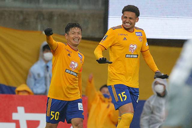 J2第13節 ベガルタ仙台、秋田に3発快勝!今季初の3連勝