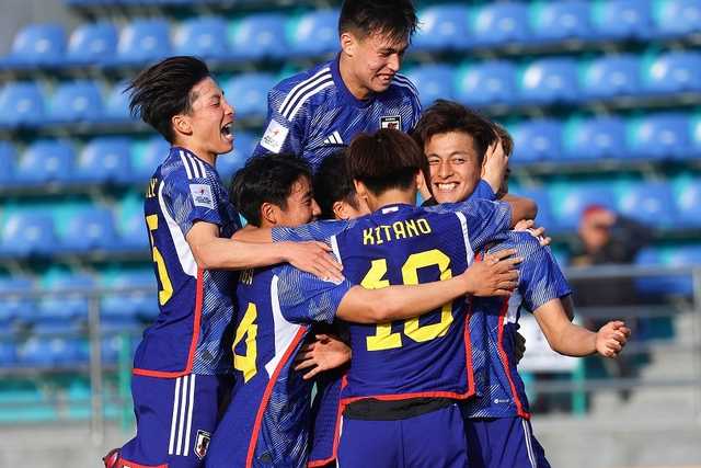 U-20日本代表、キルギスに3発完封勝利で連勝