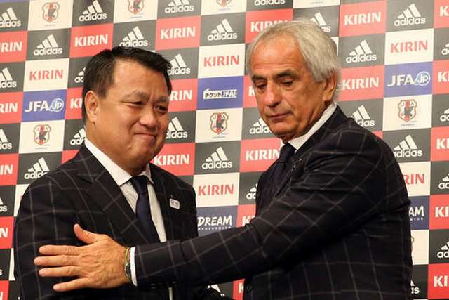 日本サッカー協会の田嶋会長、ハリルホジッチ監督と“和解”と明かす