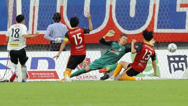 J1第31節 名古屋グランパス、ホームで横浜FMに4失点完封負け