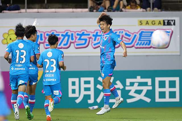 J1第24節 サガン鳥栖、磐田に2発完封勝利で5試合ぶり白星