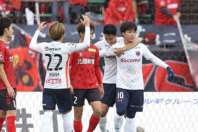 J2第13節 大宮アルディージャ、金沢に競り勝ち今季初の連勝