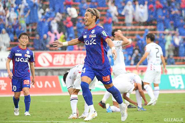 ファジアーノ岡山、敵地で甲府に3失点敗戦【J2第34節】