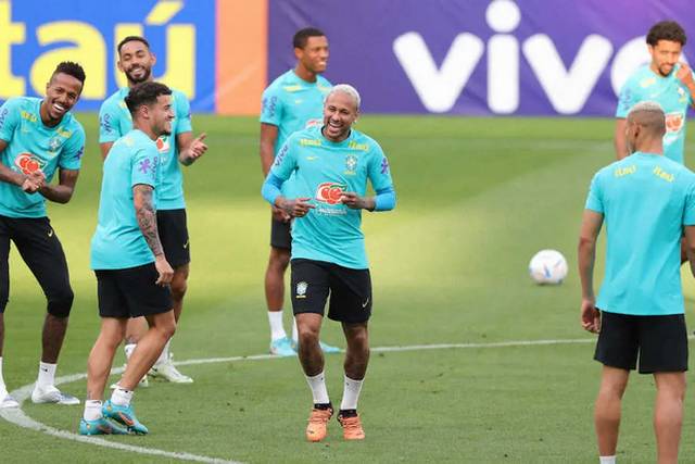 ブラジル代表 日本戦へ戦術練習公開 4-4-2でネイマール先発濃厚