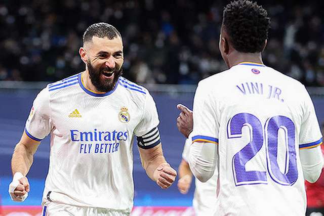 レアル マドリード バレンシアに4発快勝 ベンゼマ ヴィニシウスがともに2発 ラ リーガ第節 サッカータイム