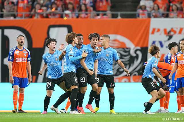 川崎フロンターレ、敵地で新潟とドロー 山田新が劇的同点弾【J1第19節】