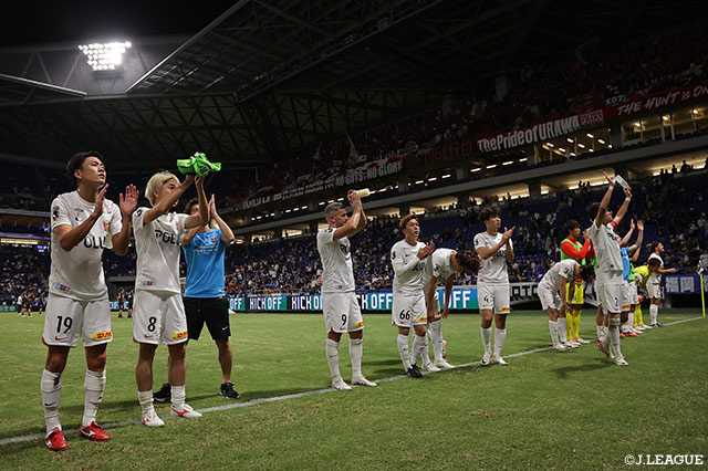 J1第28節 浦和レッズ、敵地でG大阪に逆転勝利!3位浮上