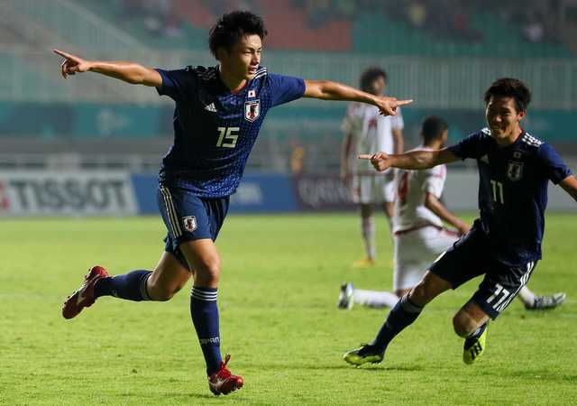 アジア大会 U 21日本代表 上田綺世のゴールでuaeを撃破 決勝は日韓戦に サッカータイム