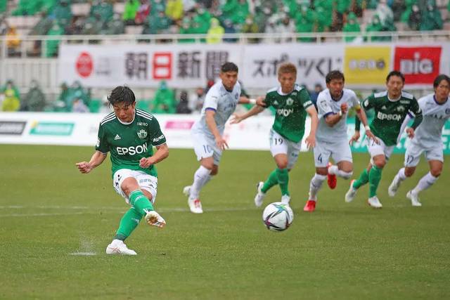 J3第3節 松本山雅、鹿児島に競り負け開幕連勝ストップ