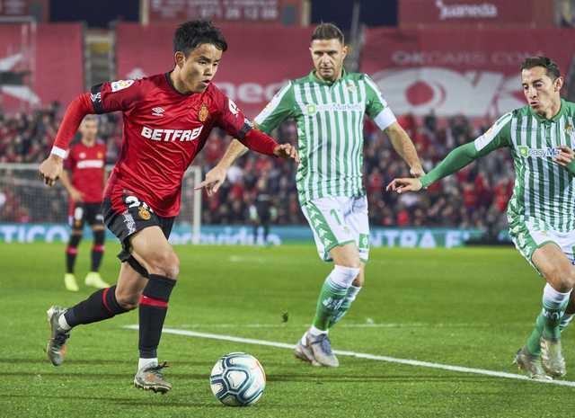 マジョルカ久保建英 ベティス戦フル出場 スペイン紙の評価上々 地元紙採点は両チーム最高タイの評価 サッカータイム