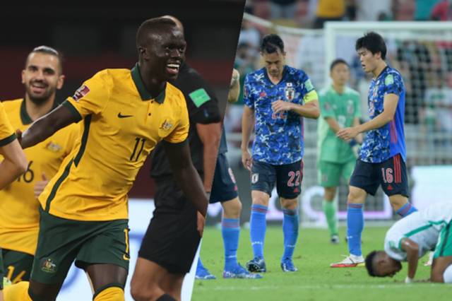 敗れた日本代表は中国らと勝点で並ぶ【W杯アジア最終予選】