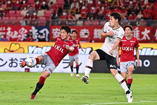 J1第22節 鹿島アントラーズ、終盤追いつき神戸とドロー