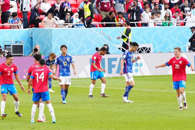スペイン紙マルカ、コスタリカ戦の日本16人を低評価
