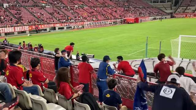 鹿島、横浜FC戦で違反行為のサポーターを今季鹿島全試合の入場禁止に