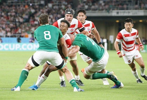 ラグビー日本代表vsアイルランド代表