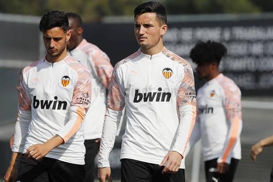 バレンシアの選手達