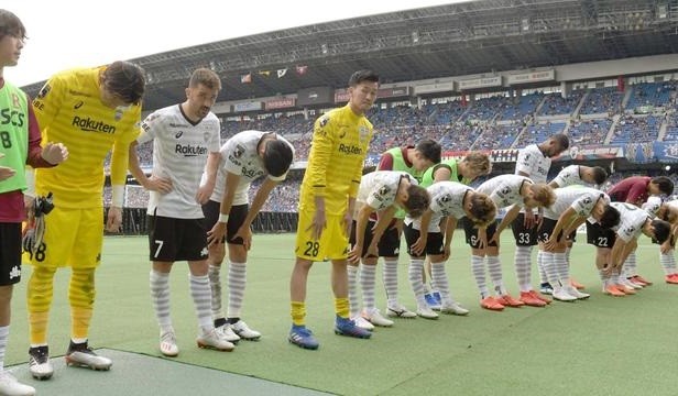 神戸の選手達