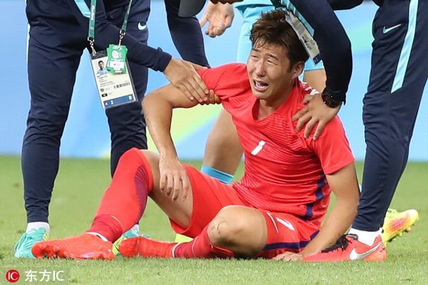 ソンフンミン 兵役免除を賭けてアジア大会出場へ 2年前はリオ五輪で失敗し号泣 サッカーミックスジュース ソンフンミン 兵役免除を賭けてアジア大会出場へ 2年前はリオ五輪で失敗し号泣 サッカーミックスジュース