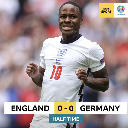 速報 イングランドvsドイツ ヴェルナースターリング先発で面白過ぎる展開 前半はドローだが後半やばそうｗｗｗｗ Loquy Football フットボール情報サイト