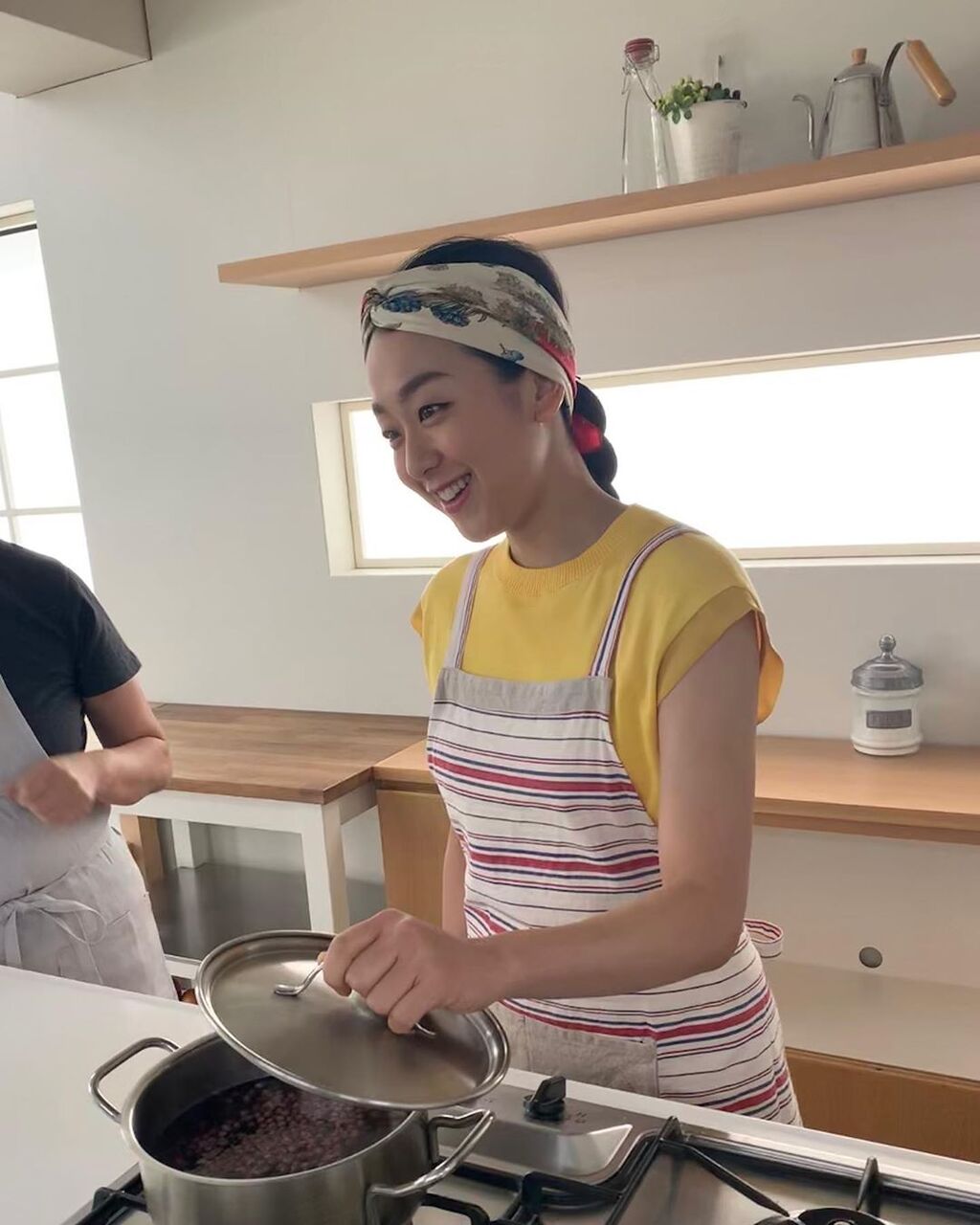 浅田真央が白玉ぜんざいを作ったら 真央ちゃんめちゃくちゃ可愛い 何時まで経っても妖精感 Echko Mao Asada Memory History