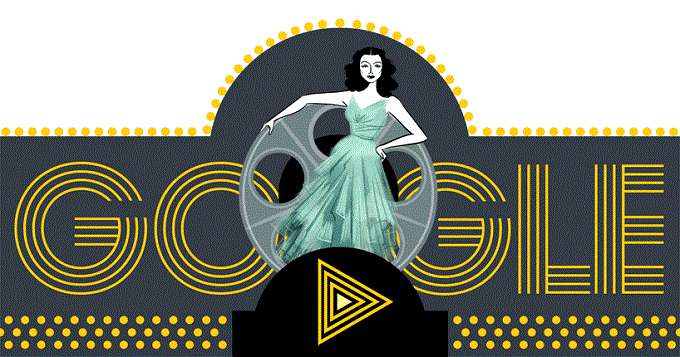 ヘディ・ラマー生誕 101 周年 Hedy Lamarr