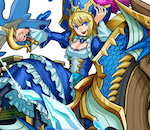 【パズドラ】色違いヴァル、アルビダ、フルーツドラゴンのイラストキタ━━━━(゚∀゚)━━━━!!