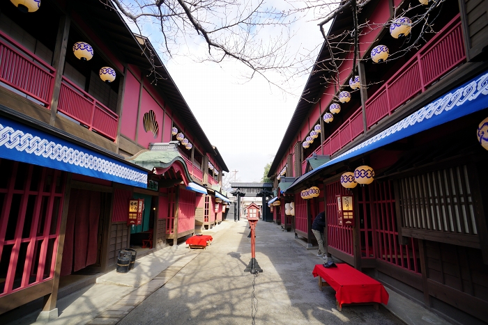 東映太秦映画村の吉原通りに行ってきました 京都府京都市 寄る辺ない旅のブログ