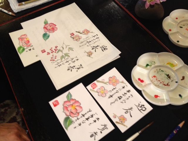第5回 絵手紙教室 福壽堂ブログ 和菓子な毎日 第5回 絵手紙教室 福壽堂ブログ 和菓子な毎日
