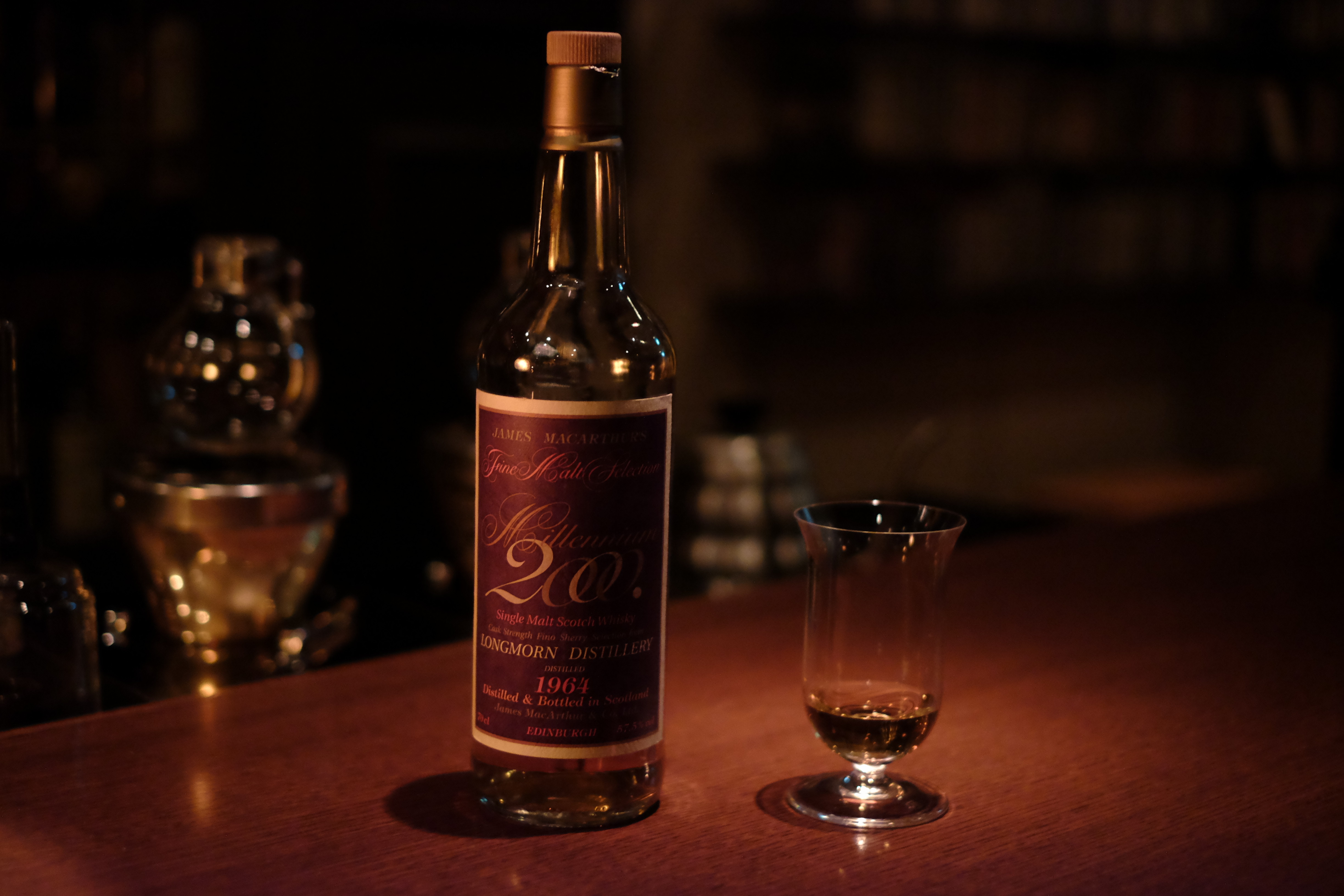 JAMES MACARTHUR Fine Malt Selection Millennium LONGMORN 1964-2000