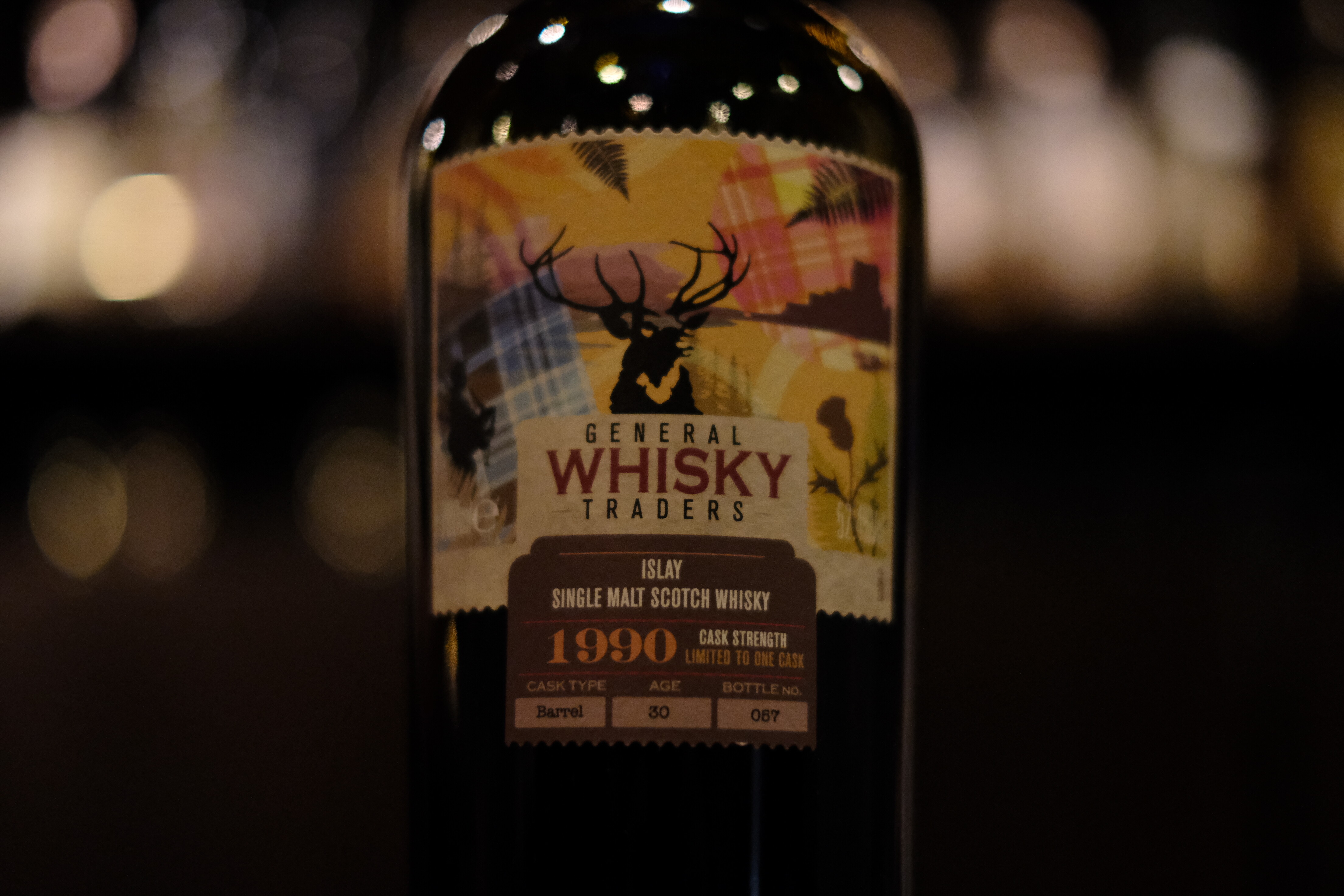 GENERAL WHISKY TRADERS ISLAY SINGLE MALT SCOTCH WHISKY (LAPHROAIG 