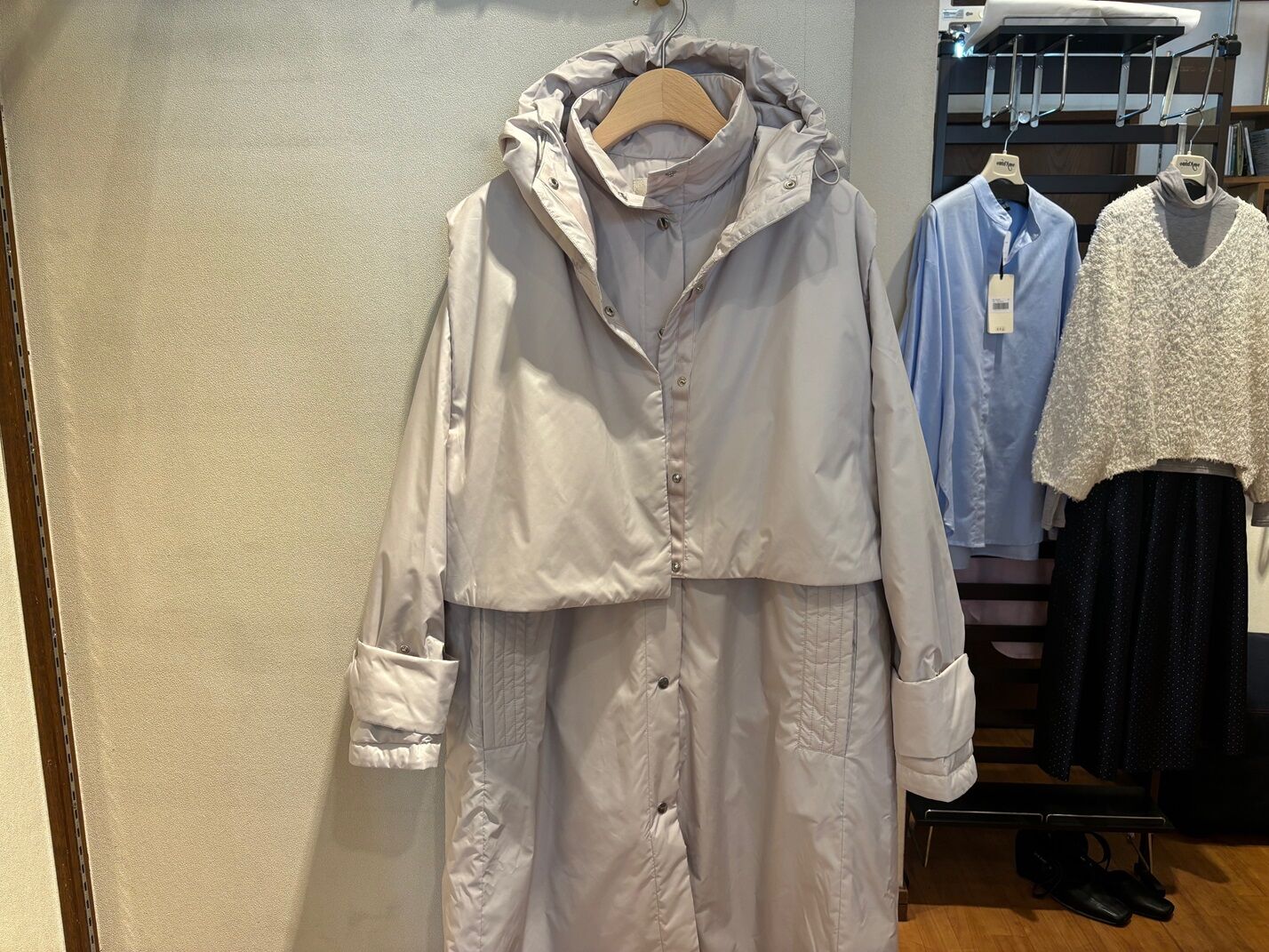 Stola Albany社プリマロフト(疑似羽毛)使用、PERTEX UNLIMITED(撥水