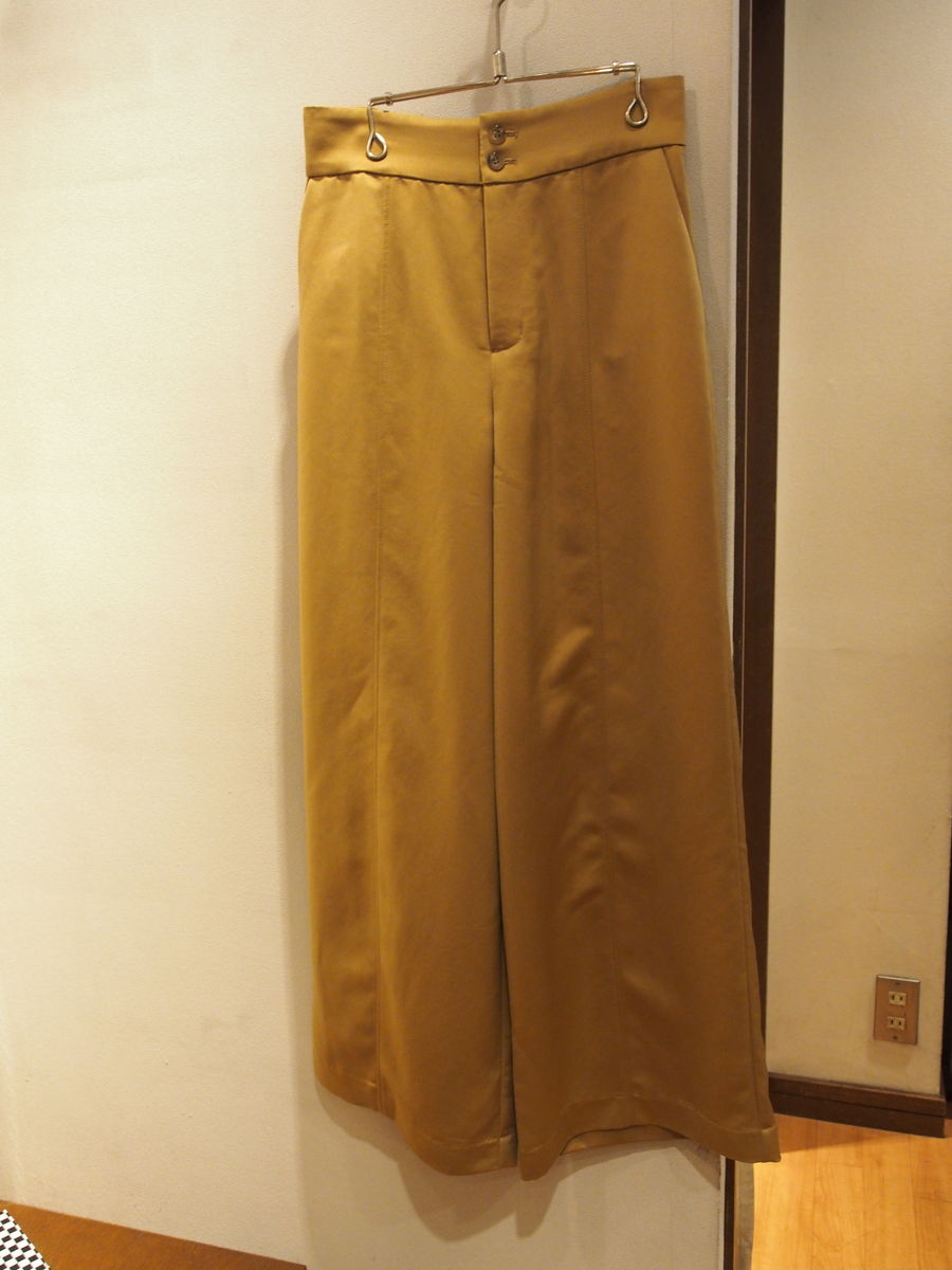 Stola NEWサテンワイドパンツ!取り外し可能サス付き!! : セレクト
