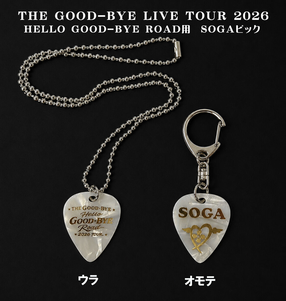 THE GOOD-BYE LIVE TOUR 「NEWグッズ」と「お願い事項」のお知らせ