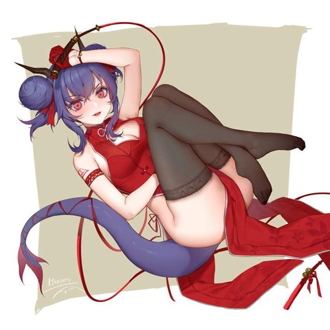 hentai_Arknights-chen-erotic-images_illustration23