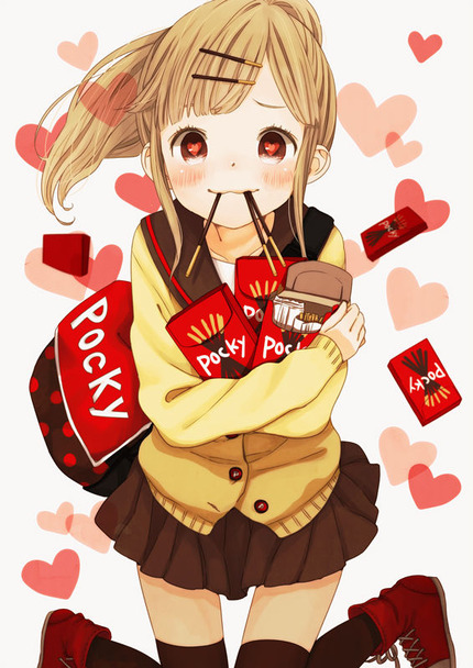 目にハートが宿ってる女の子たち：二次 57