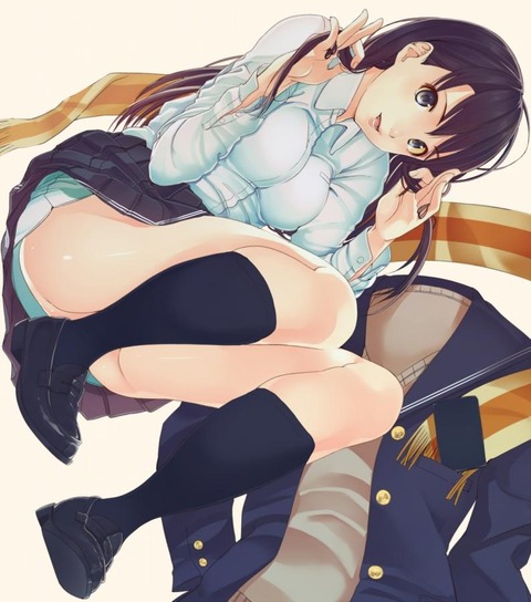 見えそうでみえないパンツを探してしまうぬける二次エロ画像まとめ 8