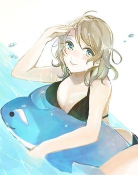 アニメ：「ラブライブ！サンシャイン!!」渡辺曜ちゃんの抱き心地良さそうなムチムチボディと巨乳おっぱい（二次エロ画像） 7