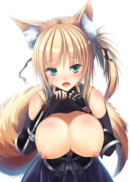 モンムス：獣耳娘、色んな獣の耳がついてる女のこのエロ画像 PART 15 9