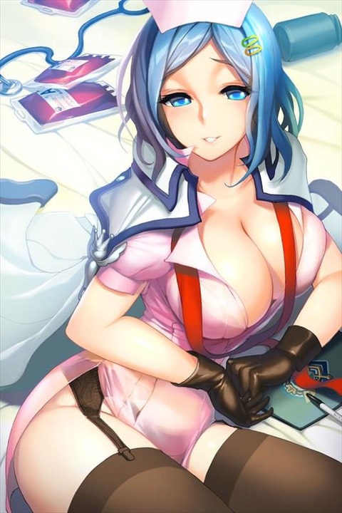 おっぱいがパツンパツンで困っちゃうくらい巨乳の女の子まとめ（二次エロ画像） 35