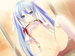 青い髪の女の子がエッチな体験してる二次エロ画像１８ 8