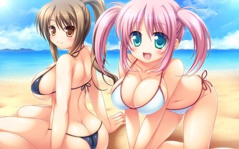 （水着）ビキニの女の子のぬける画像１３ 10